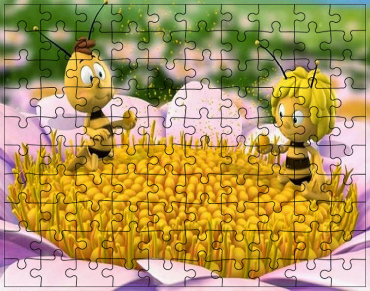 Puzzle Pszczółka Maja zdjęcie 1