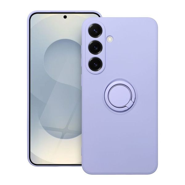 Futerał SILICONE RING do SAMSUNG S25 Plus fioletowy zdjęcie 1