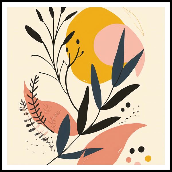 Plakat 90x90cm Szept Przyrody zdjęcie 3