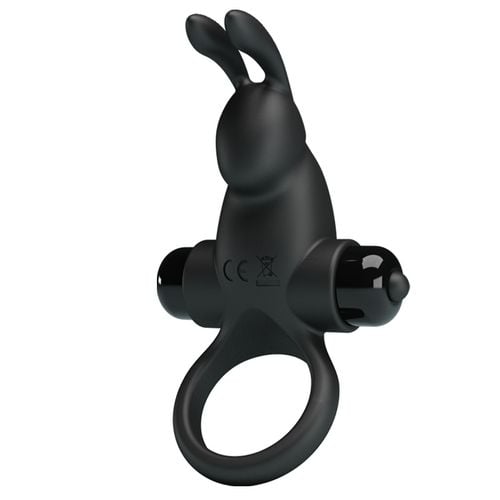 PRETTY LOVE   VIBRANT PENIS RING I Black na Arena.pl