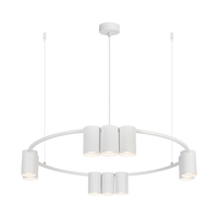 Lampa wisząca (koło) Genesis 10xGU10 Biały