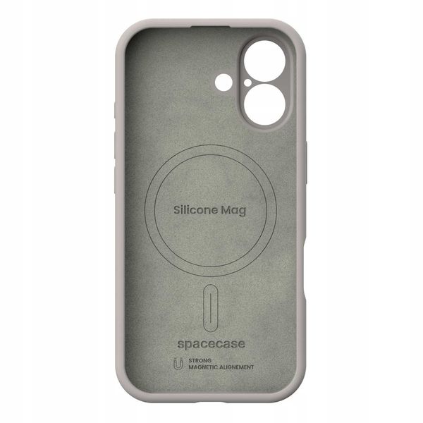 Spacecase Silicone Mag Iphone 17 Stone zdjęcie 10
