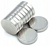 10x MAGNES Falon-Tech Neodymowy Walcowy 14x2 mm OKRĄGŁY SILNY MOCNY KRĄŻEK