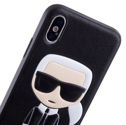 KARL LAGERFELD HARDCASE - iPhone XS - BLACK na Arena.pl