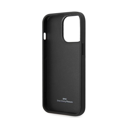 BMW Leather Diamond Pattern - Etui iPhone 14 Pro (Czarny) na Arena.pl