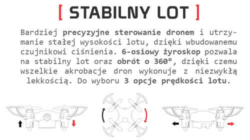 MINI DRON FOREVER PIXEL Z KAMERĄ WIFI na Arena.pl