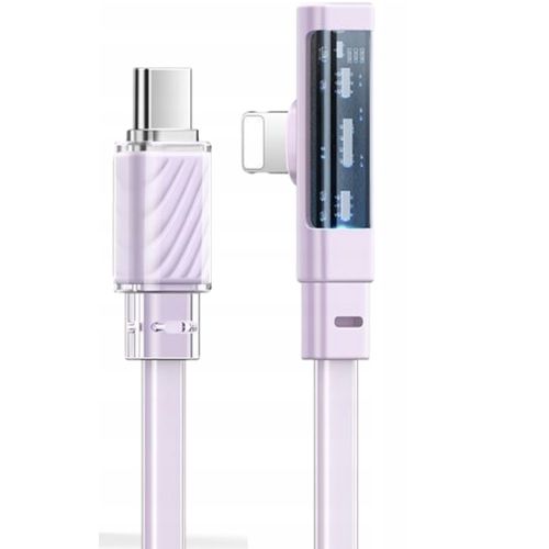 mcdodo kabel kątowy usb-c lightning płaski 36w do iphone 13 14 na Arena.pl