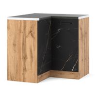 Szafka Kuchenna Stojąca Narożna Z Blatem 90cm Blande Wotan San Sebastian