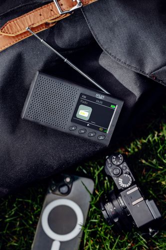 RADIO PRZENOŚNE LCD BLUETOOTH ZEGAR na Arena.pl