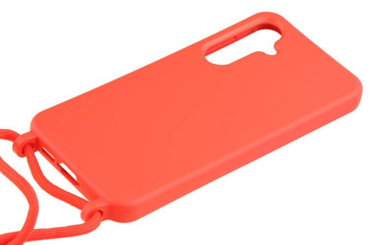 Etui ze sznurkiem RCK do Samsung Galaxy A55 5G czerwony zdjęcie 2
