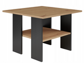 Stolik Kawowy Do Salonu Artisan + Czarny 60 cm MODEMO II TS