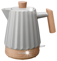 CZAJNIK ELEKTRYCZNY CERAMICZNY concept SZARY DREWNO 1,5L 1500W RK-0091