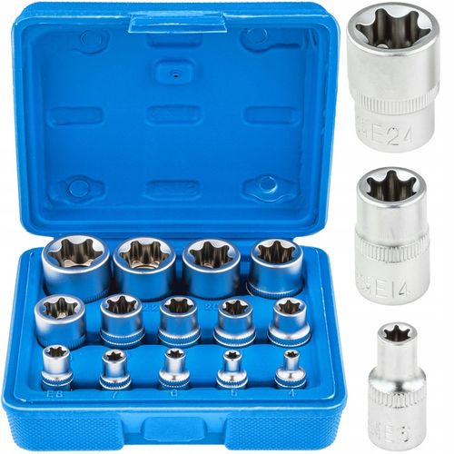 ZESTAW NASADEK TORX WEWNETRZNY E4 E24 14SZT TORXY na Arena.pl