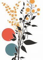 Plakat 20,5x28,4cm Rozkwitające Życie