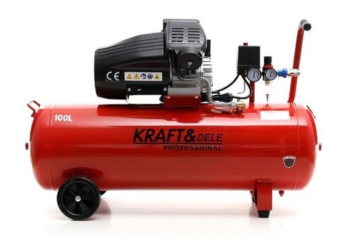 kompresor olejowy 100l 2 tłoki kd1480 + separator na Arena.pl