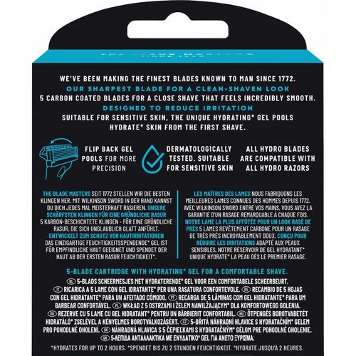Wilkinson Hydro 5 Regular do golenia wkłady, nożyki 12 szt. na Arena.pl