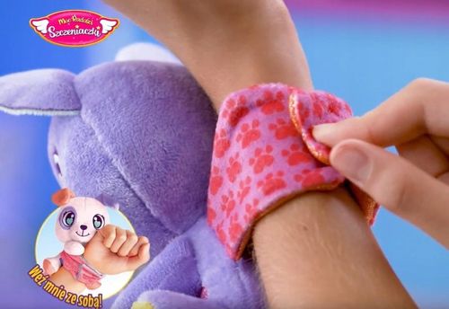 Maskotka Szczeniaczek Moc Radości Pluszak na rękę Jajko Niespodzianka Epee na Arena.pl