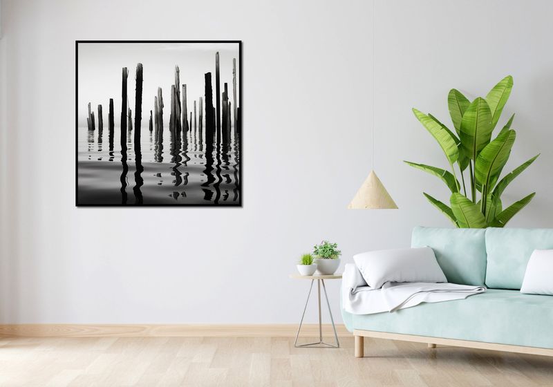 Plakat 100x100cm Refleksje Nad Wodą zdjęcie 4
