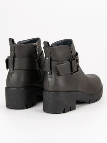 SZARE WORKERY NA PLATFORMIE Rozmiar - 38 na Arena.pl