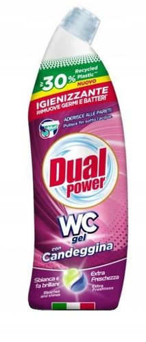 Odkamieniacz W Płynie Dual Power Żel Do Wc Z Wybielaczem 750Ml na Arena.pl