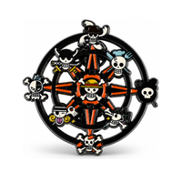 Pirate Compass | 3 cm | Metal | Przypinka Anime | One Piece
