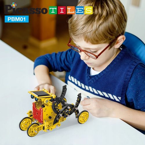 Robot solarny interaktywny 12w1 12 robotów zasilany słońcem edukacyjny na Arena.pl