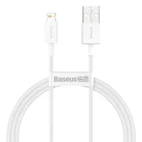 Baseus Superior kabel USB - Lightning 2,4A 1 m Biały (CALYS-A02)