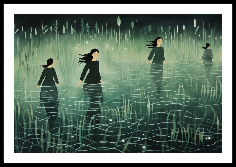 Plakat 60x40cm Pośród Ciszy zdjęcie 3