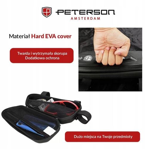 wodoodporna torba rowerowa pod ramę - peterson na Arena.pl