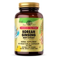 SOLGAR Korean Ginseng Root Extract SFP - Wyciąg z korzenia Żeń-szeń (60 kap