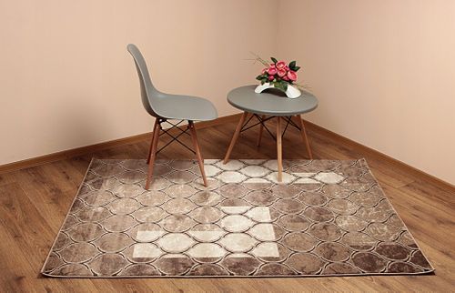 Dywan Roxy 9265A brown prostokąt 80x150 na Arena.pl