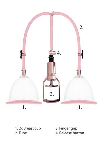 Shots Pumped Breast Pump Set Medium Rose Gold na Arena.pl