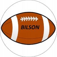 Opłatek na tort Rugby Piłka Gra Mecz Sport