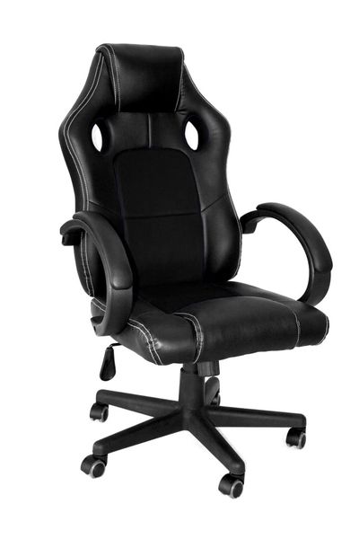 Fotel gamingowy GTA czarny zdjęcie 1