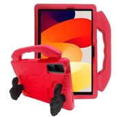Etui Silikonowe do iPad 9 8 7 10 2 Stojak Ochronne Czerwone