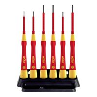 Zestaw wkrętaków PRECYZYJNYCH VDE dla ELEKTRYKA IZOLOWANYCH 1000 V Wiha