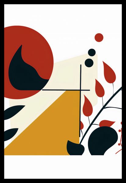 Plakat 61x90,5cm Ogień i Flora zdjęcie 2