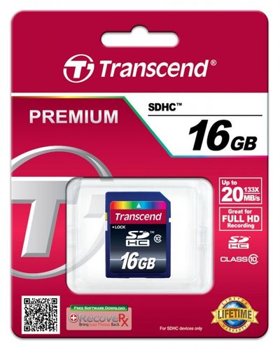 Transcend SDHC 16GB Class10 PREMIUM na Arena.pl