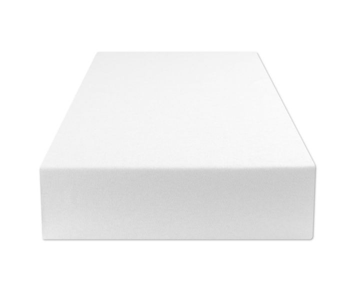 Prześcieradło Z Gumką 160X200 Jersey Biały zdjęcie 2