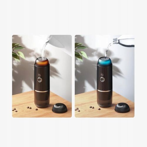 Automatyczny ekspres do kawy espresso Przenośny ekspres do kawy czarny na Arena.pl