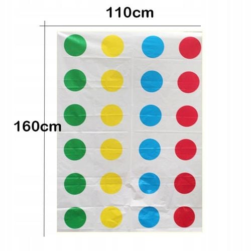 TWISTER RODZINNA GRA ZRĘCZNOŚCIOWA MATA TARCZA ID ERLI: 46 na Arena.pl