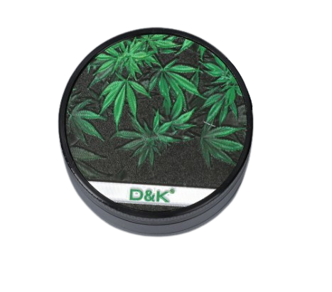 Kolorowy Młynek do Tytoniu Suszu Grinder Crusher z Listkami Marihuany D&K na Arena.pl