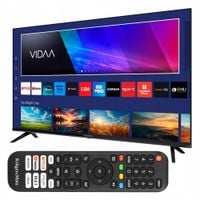 Telewizor SMART TV 40 cali FULL HD WiFi USB HDMI DVB-T2 aplikacje Netflix