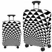 Pokrowiec Na Walizkę Podróżną Ochronny Etui M 22-24 cali 63x42x26 cm