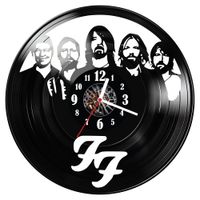 Zegar ścienny z płyty winylowej Foo Fighters 668.14