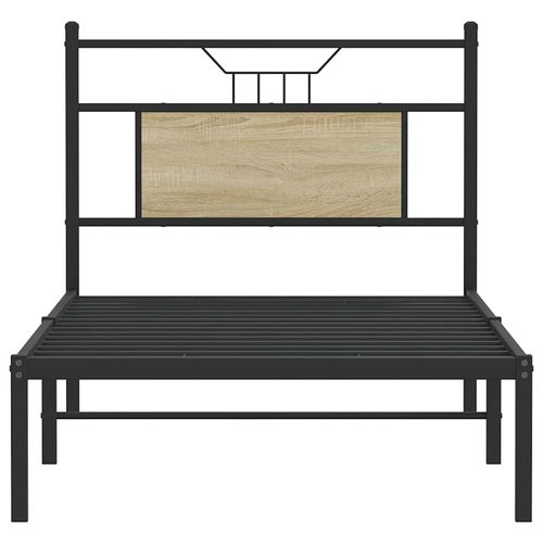 Łóżko bez materaca, dąb sonoma, 90x190 cm na Arena.pl