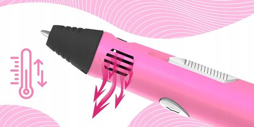 DŁUGOPIS 3D DLA DZIECI DRUKARKA 3D MAGICZNY DŁUGOPIS 3D + WKŁADY 160 METRÓW na Arena.pl