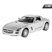 Model 1:36, Mercedes-Benz SLS AMG, srebrny