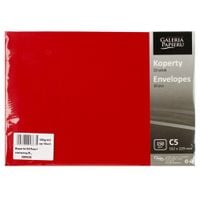 koperta c5 pearl czerwony k. 150g/m2 (10) 3675