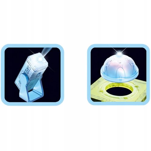 KLOCKI MAGNETYCZNE ŚWIECĄCE STEM 75 ELEMENTÓW TOR KULKOWY LED3+ MAGNA TILES na Arena.pl